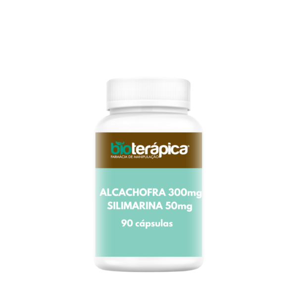 Alcachofra 300mg + Silimarina 50mg