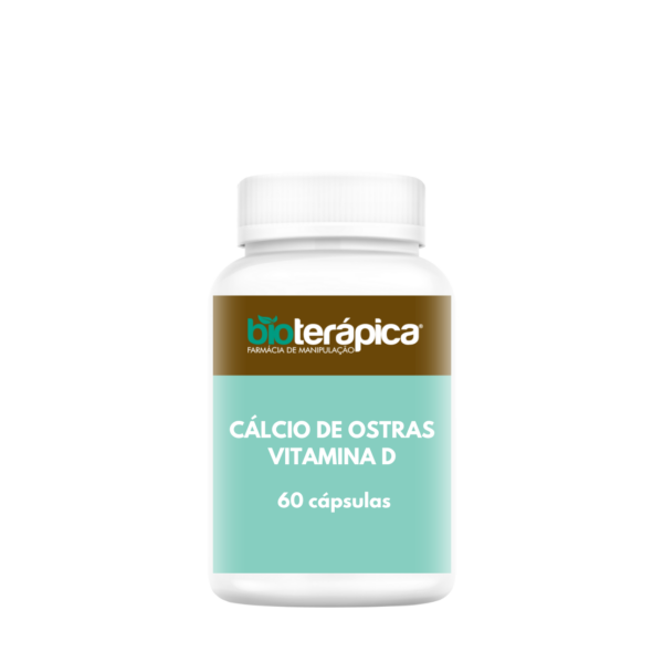 Cálcio de Ostras + Vitamina D