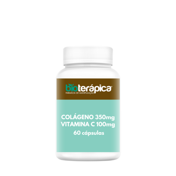 Colágeno 350mg + Vitamina C 100mg