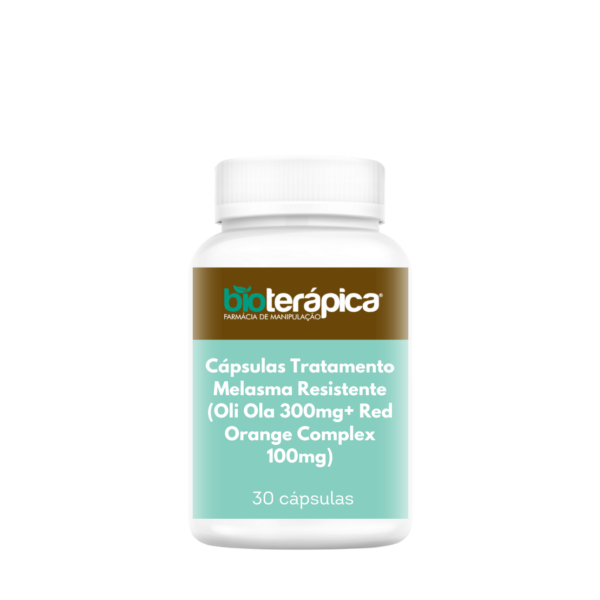 Cápsulas Tratamento Melasma Resistente (Oli Ola + Red Orange Complex)